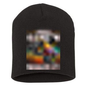 Kindergarten Nailed It Monster Truck Retro Graduation Hat Short Acrylic Beanie