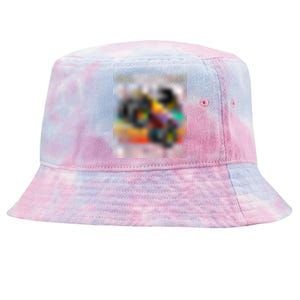 Kindergarten Nailed It Monster Truck Retro Graduation Hat Tie-Dyed Bucket Hat