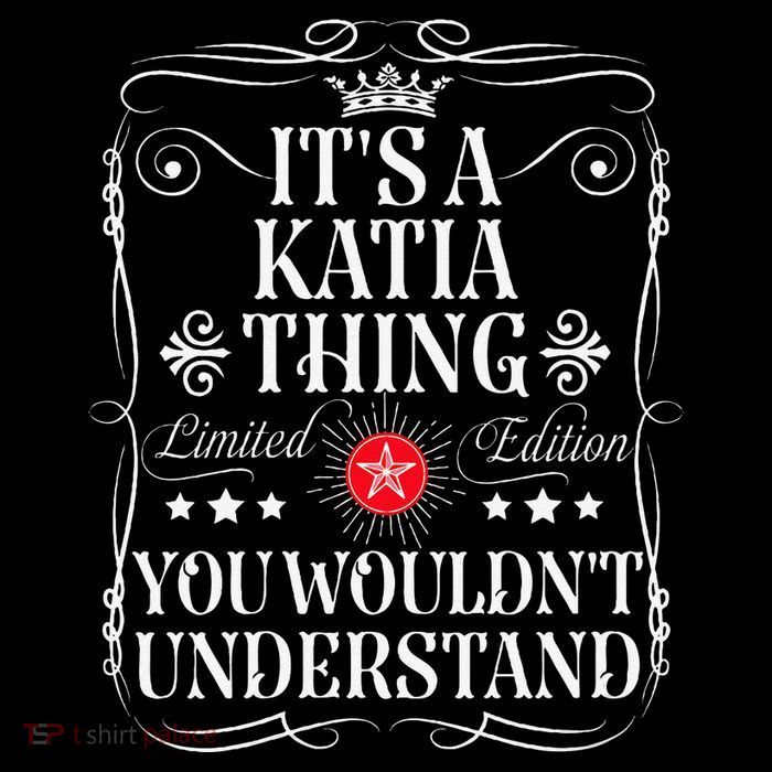 Katia Name Its A Katia Thing You WouldnT Understand Wool Snapback Cap