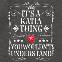 Katia Name Its A Katia Thing You WouldnT Understand Vector Backpack