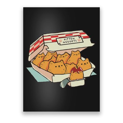 Kitten Nuggets Kitten Nuggets Fast Food Cat Mom Poster