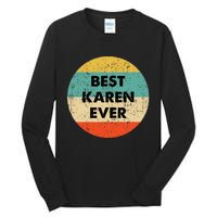 Karen Name Tall Long Sleeve T-Shirt