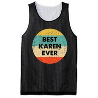 Karen Name Mesh Reversible Basketball Jersey Tank