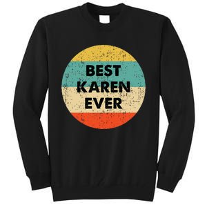 Karen Name Tall Sweatshirt