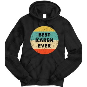 Karen Name Tie Dye Hoodie