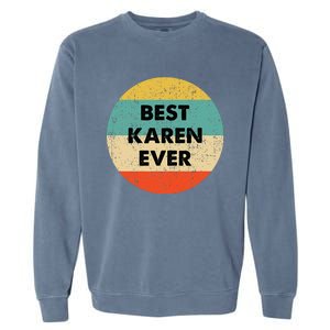 Karen Name Garment-Dyed Sweatshirt