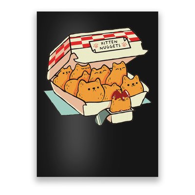 Kitten Nuggets Kitten Nuggets Fast Food Cat Mom Poster
