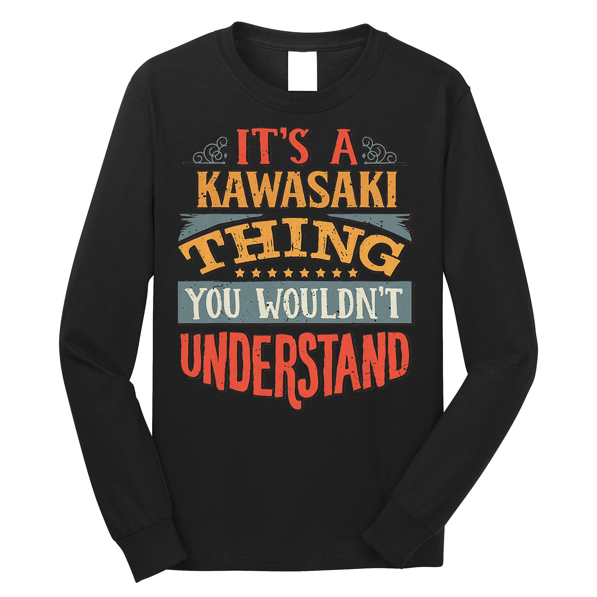 Kawasaki Name Long Sleeve Shirt