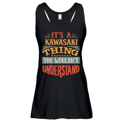 Kawasaki Name Ladies Essential Flowy Tank