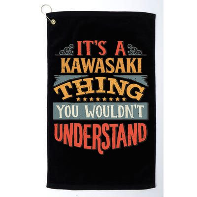 Kawasaki Name Golf Towel