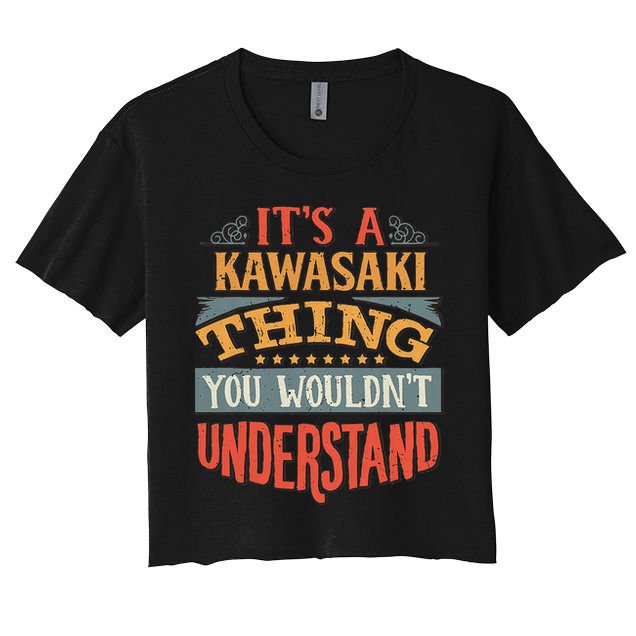 Kawasaki Name Crop Top