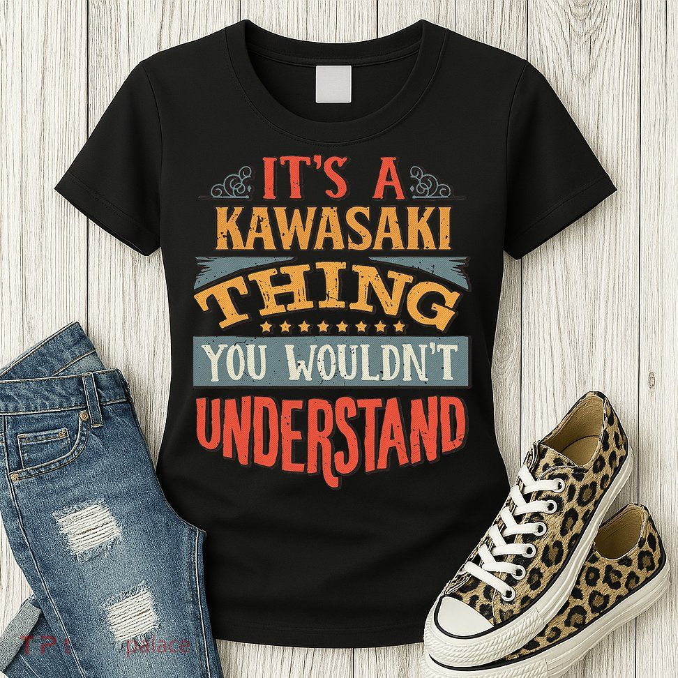 Kawasaki Name Womens T-Shirt
