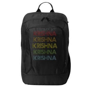 Krishna Name City Backpack