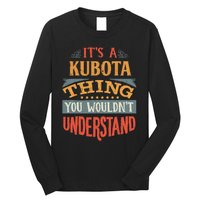 Kubota Name Long Sleeve Shirt