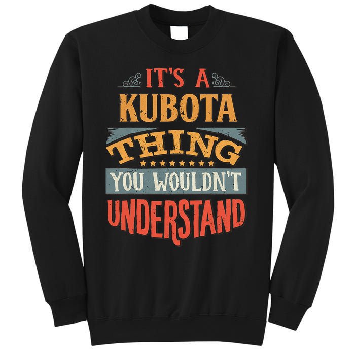 Kubota Name Sweatshirt