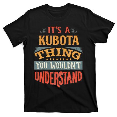 Kubota Name T-Shirt