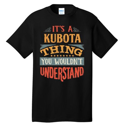 Kubota Name Tall T-Shirt