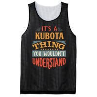 Kubota Name Mesh Reversible Basketball Jersey Tank