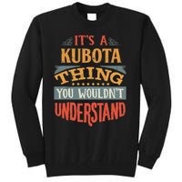 Kubota Name Tall Sweatshirt