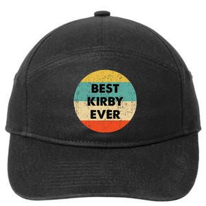 Kirby Name 7-Panel Snapback Hat