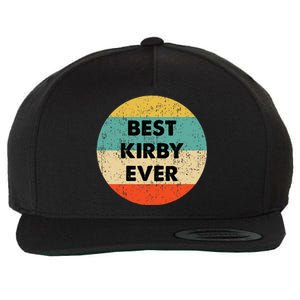 Kirby Name Wool Snapback Cap