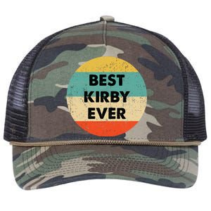 Kirby Name Retro Rope Trucker Hat Cap