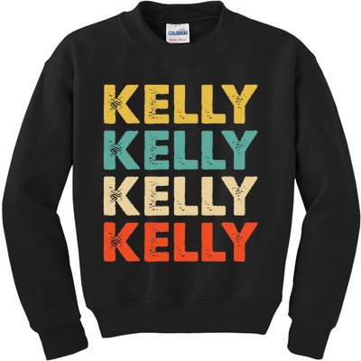 Kelly Name Kids Sweatshirt