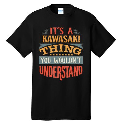 Kawasaki Name Tall T-Shirt