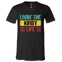 Kirby Name V-Neck T-Shirt