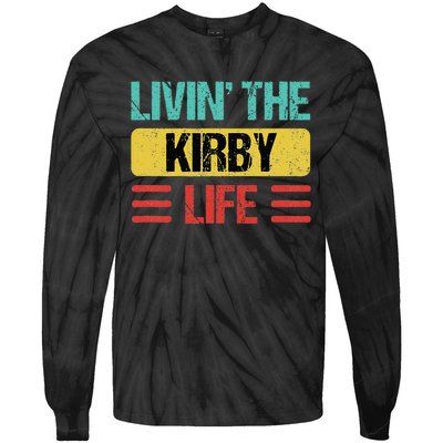 Kirby Name Tie-Dye Long Sleeve Shirt