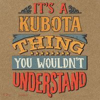 Kubota Name Cotton Canvas Backpack