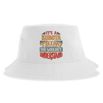 Kubota Name Sustainable Bucket Hat