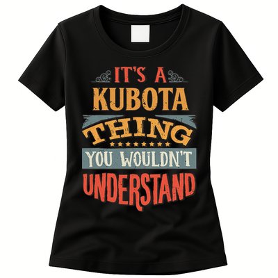Kubota Name Womens T-Shirt