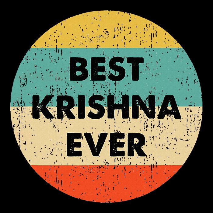 Krishna Name Flat Bill Trucker Hat