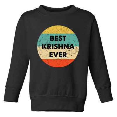 Krishna Name Toddler Sweatshirt