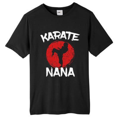 Karate Nana Martial Arts Grandma Ponytail Tall Fusion ChromaSoft Performance T-Shirt