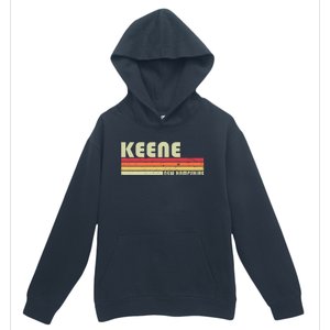 Keene Nh New Hampshire Funny City Home Roots Gift Retro 80s Gift Urban Pullover Hoodie