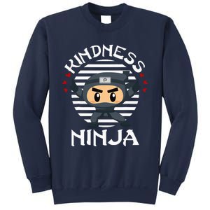 Kindness Ninja Orange Unity Day Anti Bullying Sweatshirt