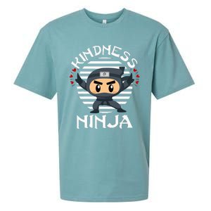 Kindness Ninja Orange Unity Day Anti Bullying Sueded Cloud Jersey T-Shirt