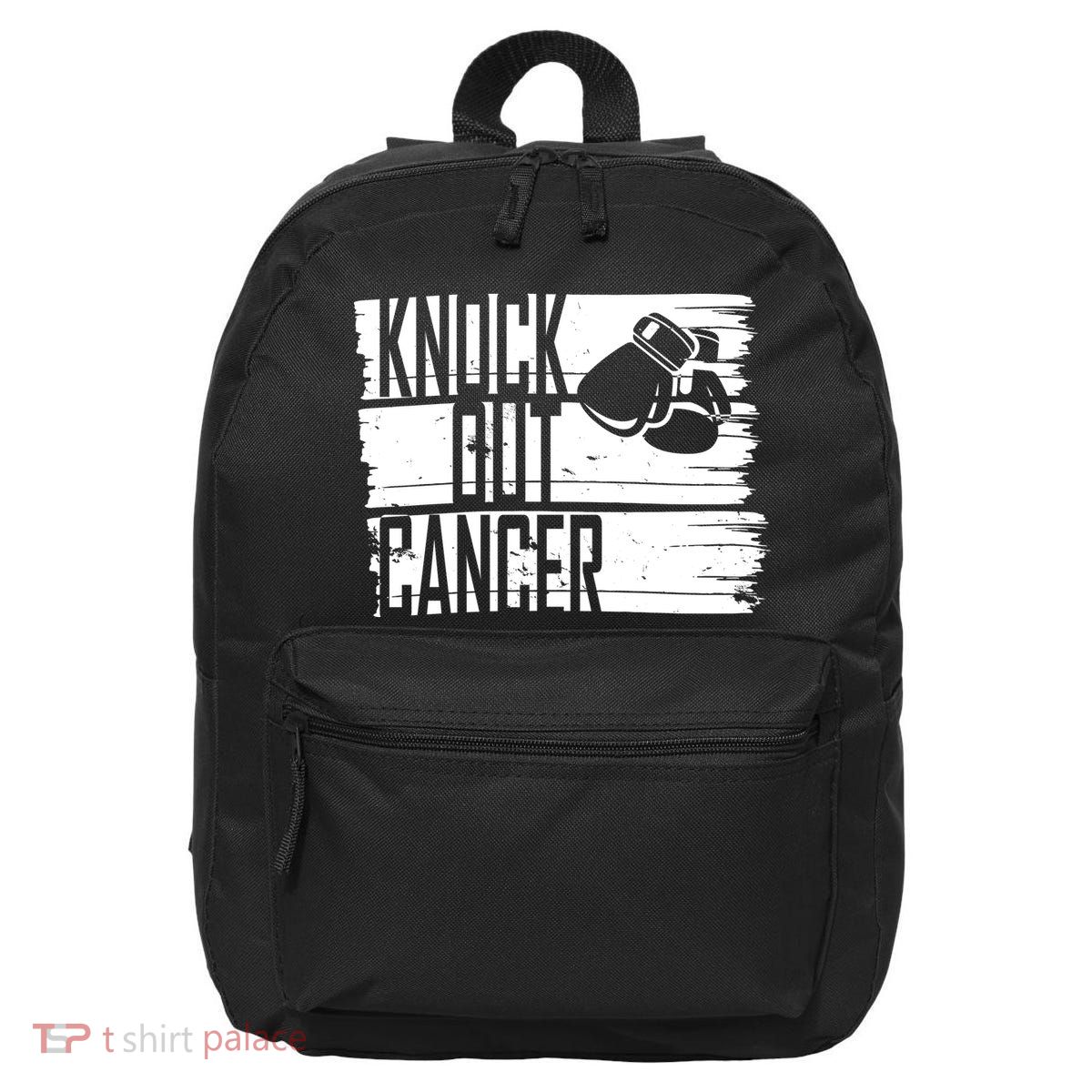 Knock Out Cancer 16 in Basic Backpack