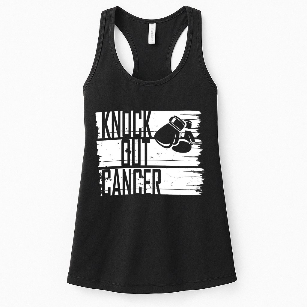 Knock Out Cancer Womens Tank Top