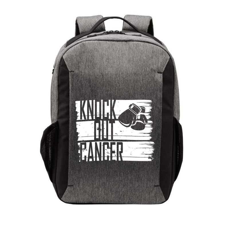 Knock Out Cancer Vector Backpack