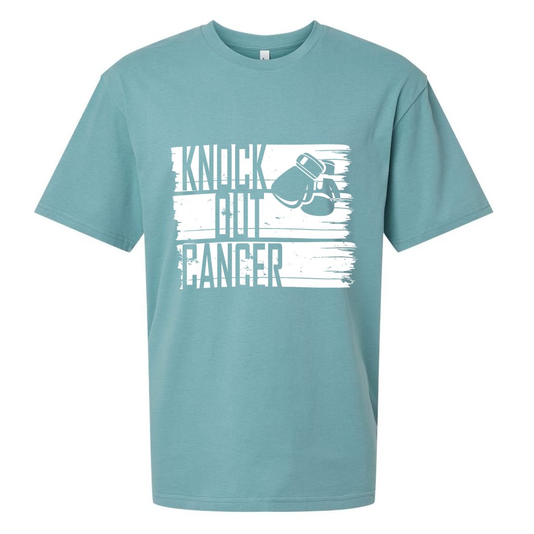 Knock Out Cancer Sueded Cloud Jersey T-Shirt