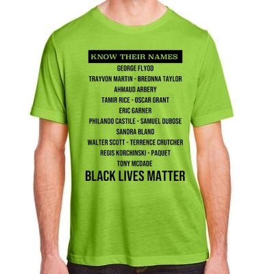 Know Their Names BLM Adult ChromaSoft Performance T-Shirt