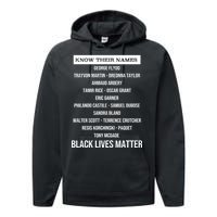 Know Their Names BLM Performance Fleece Hoodie