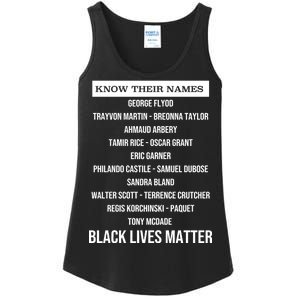 Know Their Names BLM Ladies Essential Tank