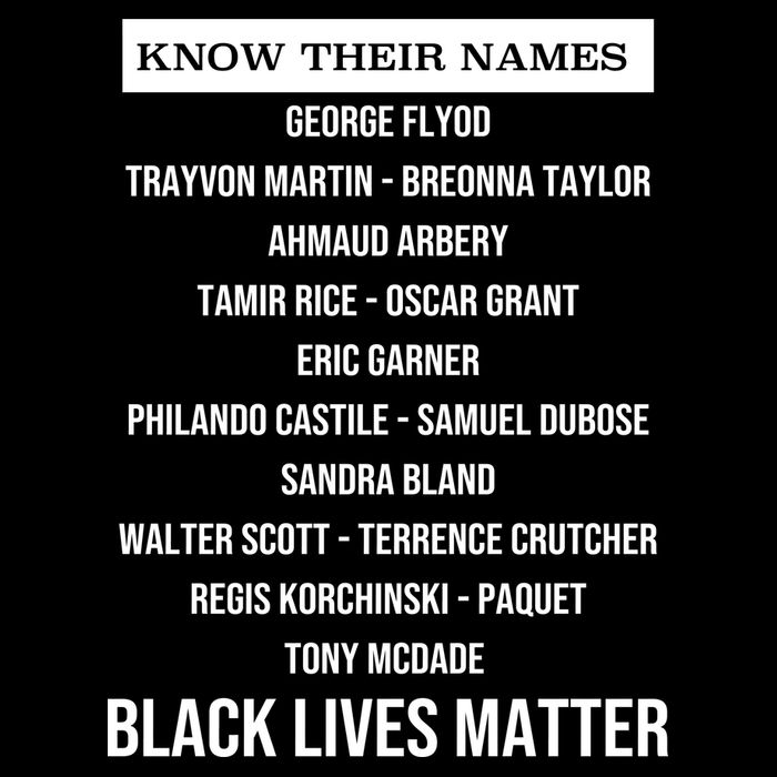 Know Their Names BLM Flatbill Hat