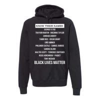 Know Their Names BLM Premium Hoodie