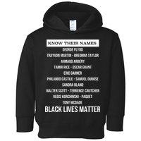 Know Their Names BLM Toddler Hoodie