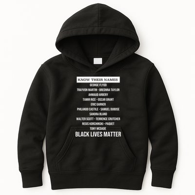 Know Their Names BLM Kids Hoodie